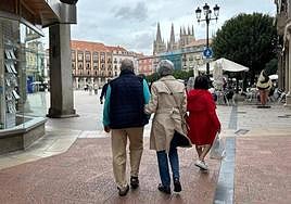 El tiempo en Burgos está siendo otoñal este fin de semana.