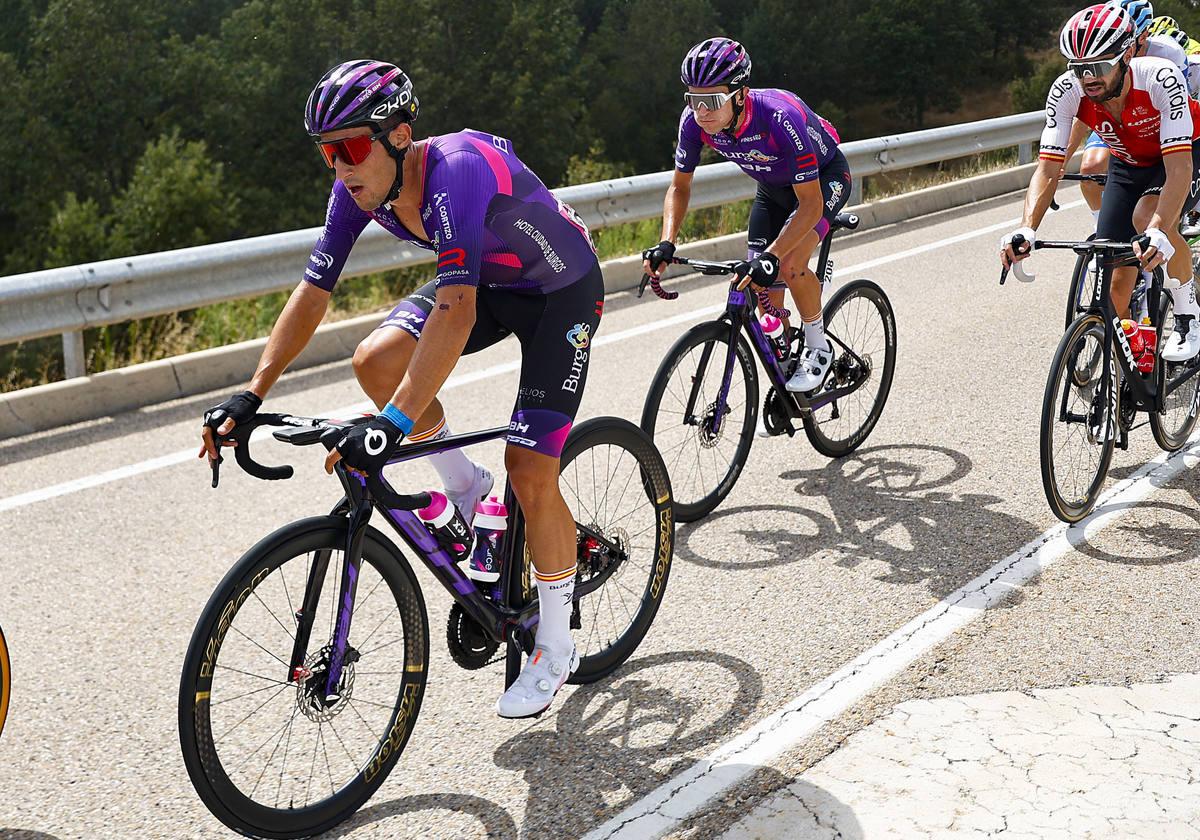 Pelayo Sánchez completó una gran actuación en la subida final a la Laguna Negra.