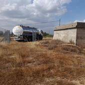 La escasez de lluvia vacía el depósito de agua de otro pueblo de Burgos