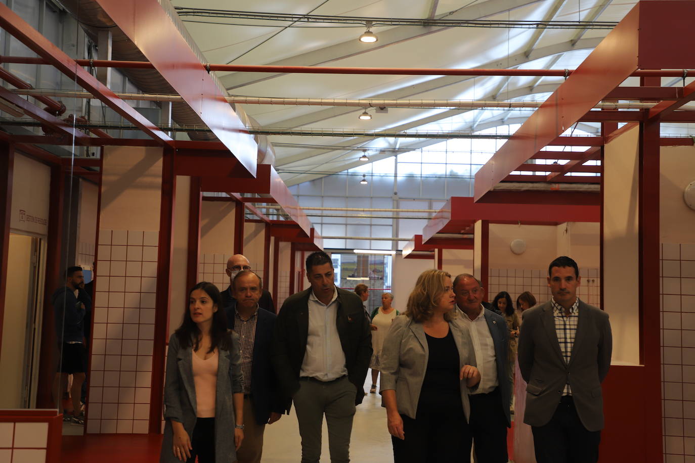 Así es el nuevo mercado Norte provisional de Burgos