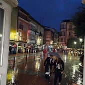 La lluvia aguó la fiesta en Miranda de Ebro