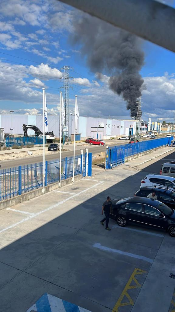 Imágenes del incendio de Torreplas en Burgos