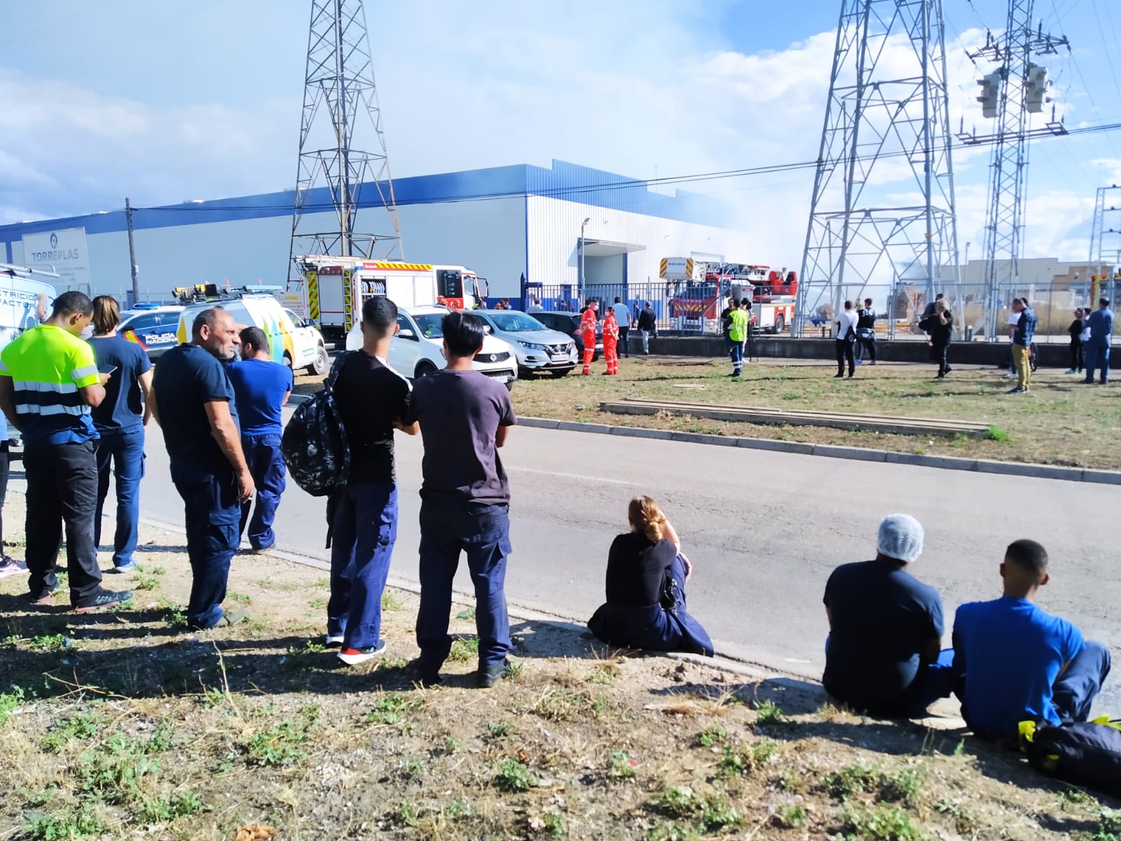 Imágenes del incendio de Torreplas en Burgos