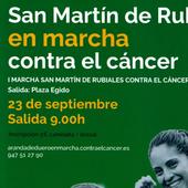 La AECC celebra la 'I Marcha San Martín de Rubiales contra el cáncer'