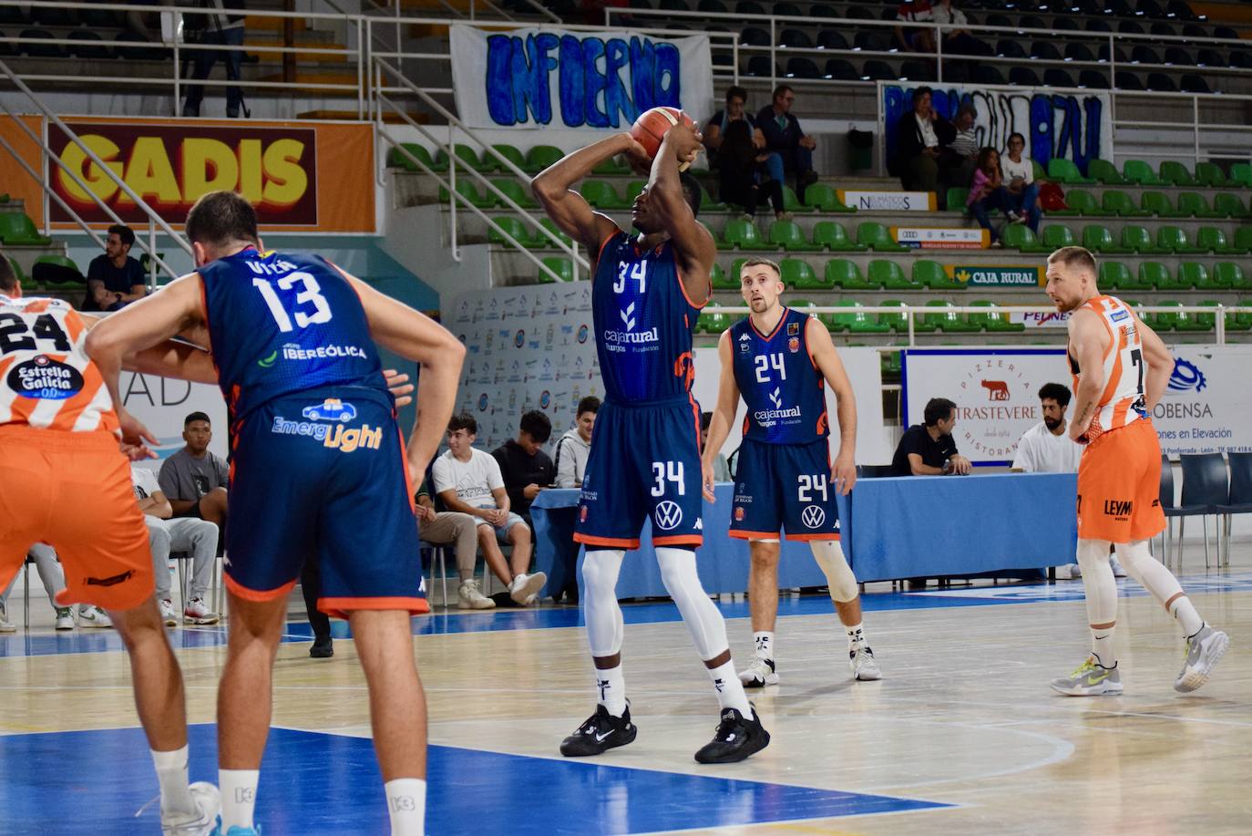 Derrota del Tizona a domicilio ante el Leyma Basquet Coruña