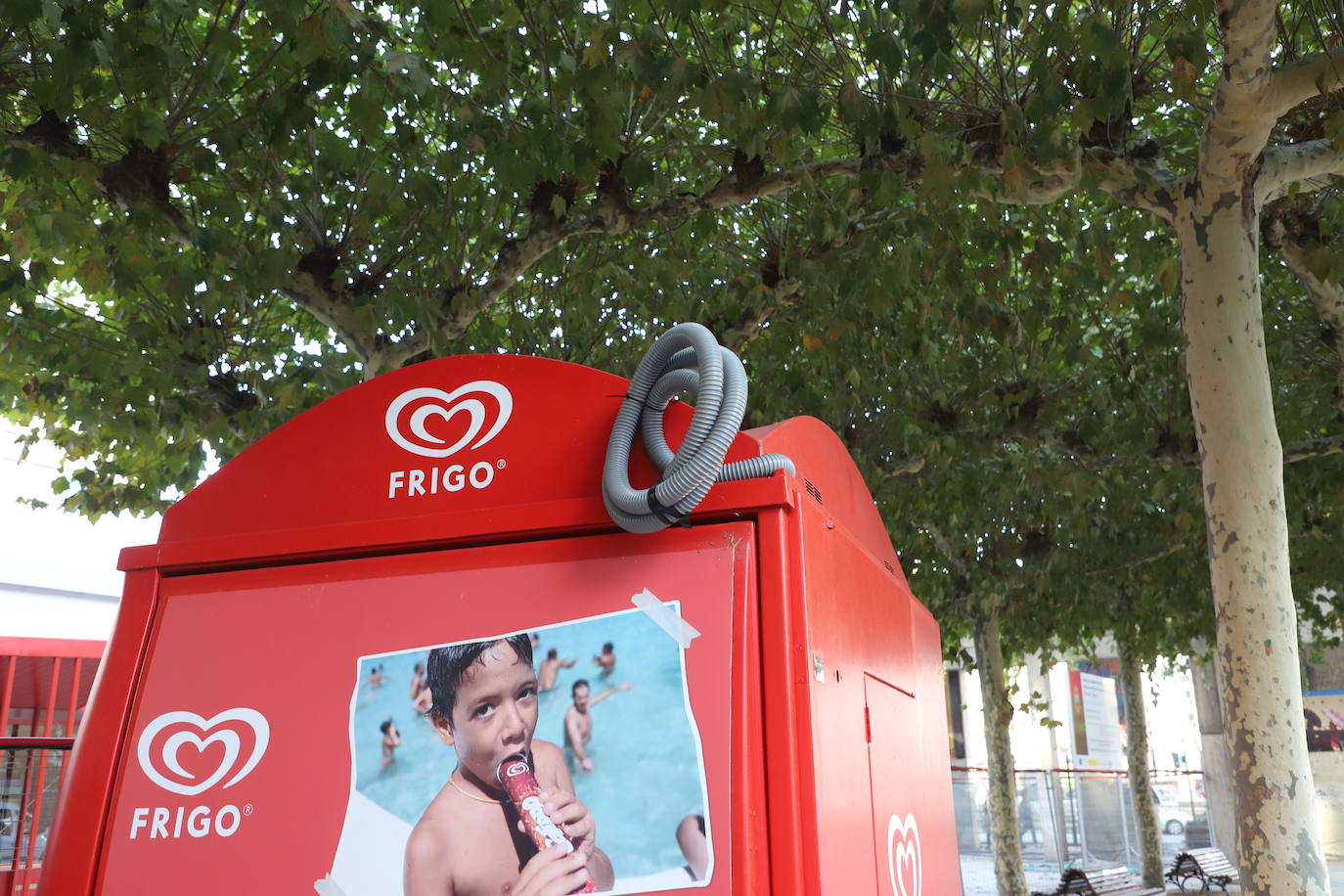 Los quioscos de helados de Burgos no han llegado a abrir