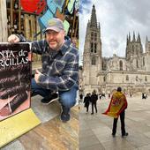 Burgos, parada obligatoria para el famoso Larry Shy, un enamorado de España