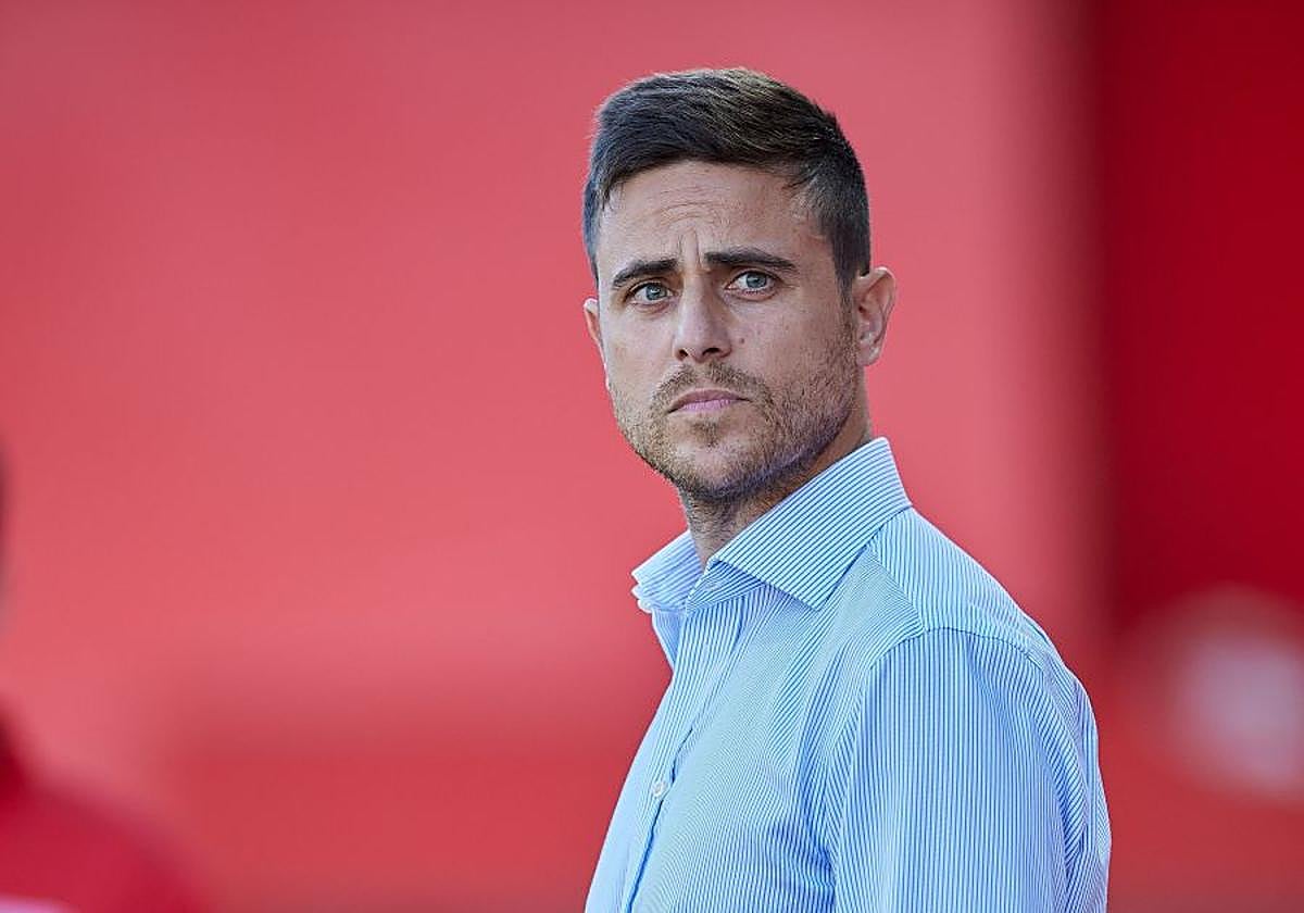 Alessio Lisci, entrenador del CD Mirandés.