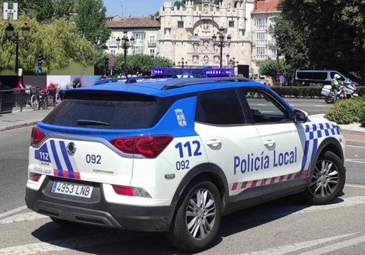 Coche de Policía Local de Burgos