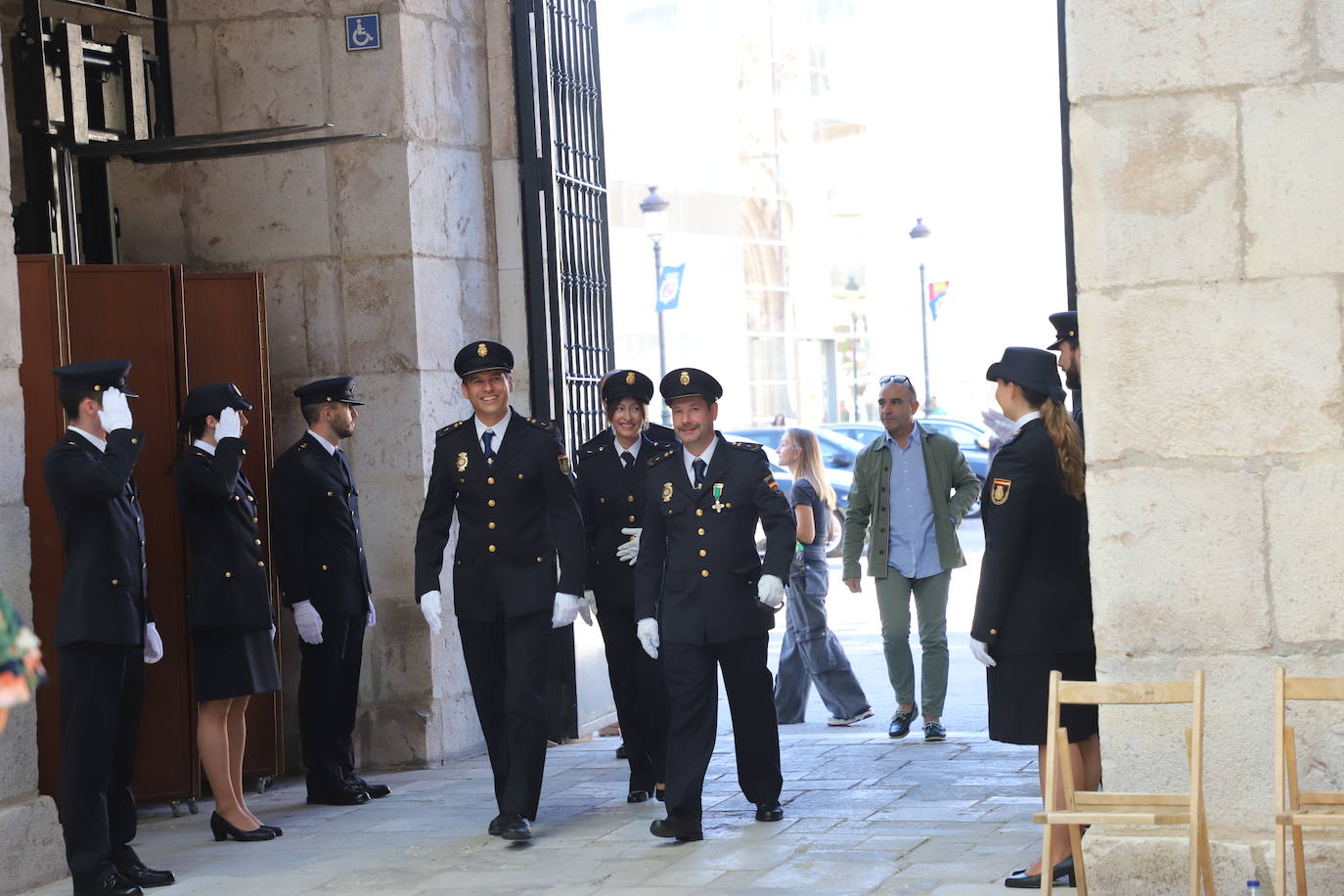 Imágenes de la celebración de los Ángeles Custodios en Burgos