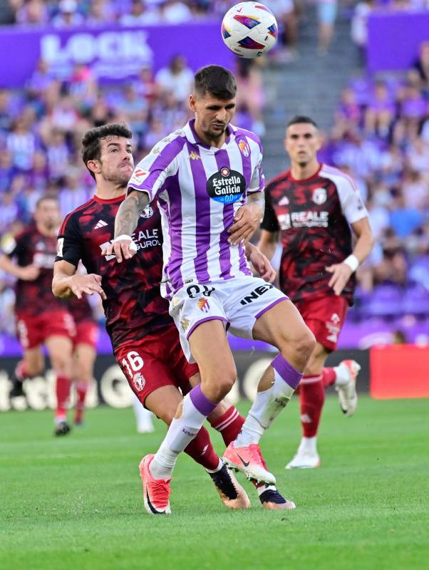 El derbi entre el Real Valladolid y el Burgos CF, en imágenes