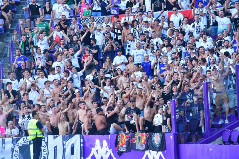 El derbi entre el Real Valladolid y el Burgos CF, en imágenes