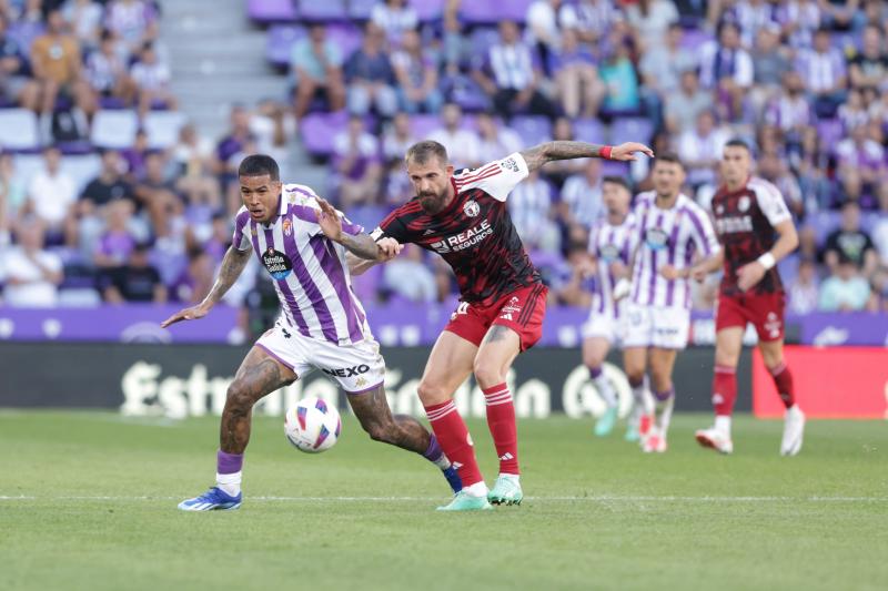 El derbi entre el Real Valladolid y el Burgos CF, en imágenes