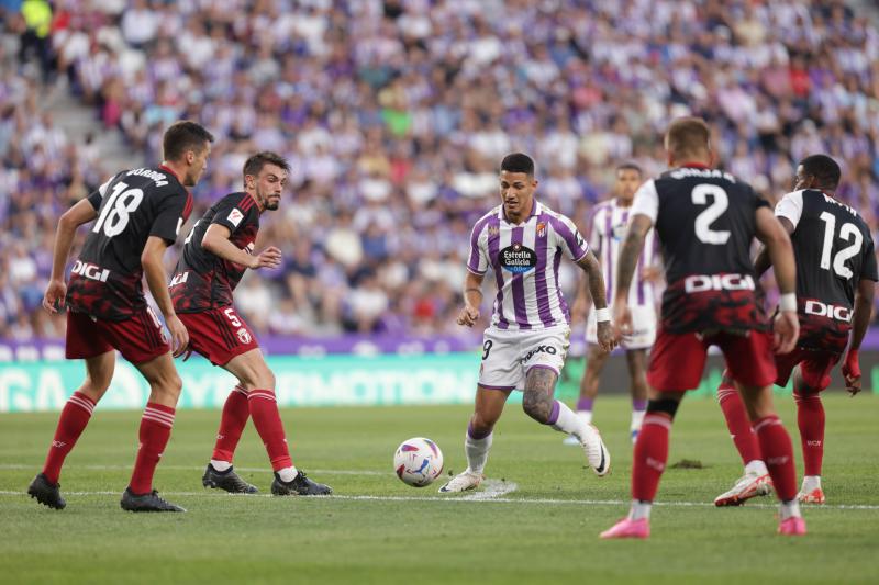 El derbi entre el Real Valladolid y el Burgos CF, en imágenes