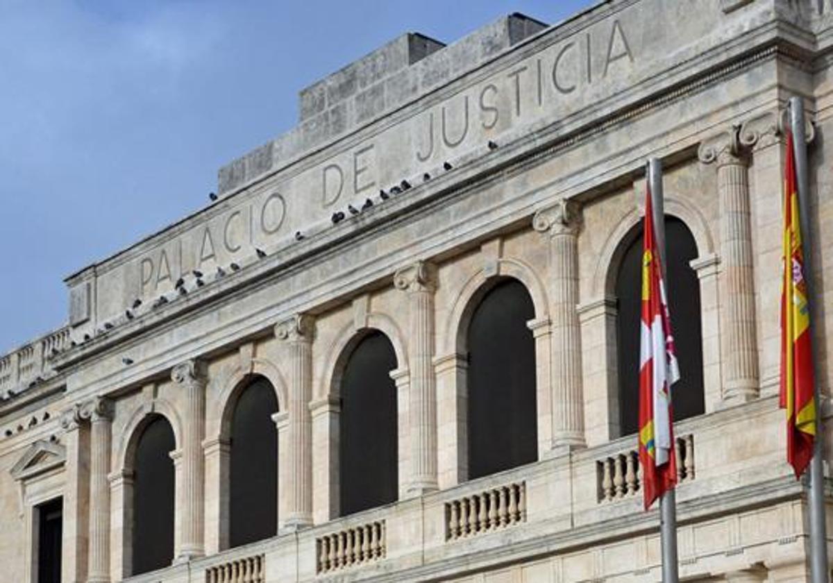 Palacio de Justicia, sede de la Audiencia Provincial de Burgos.