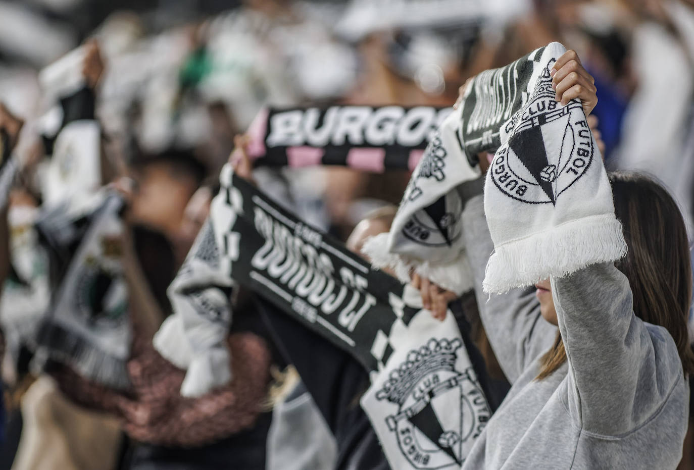 Aficionados durante el partido contra el Elche CF.