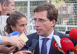 El alcalde de Madrid, José Luis Martínez-Almeida.