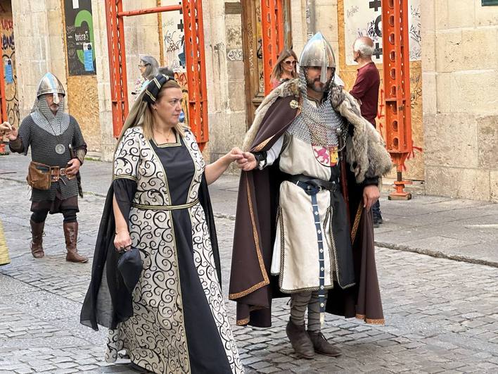 Las calles de Burgos han vuelto a la Edad Media.