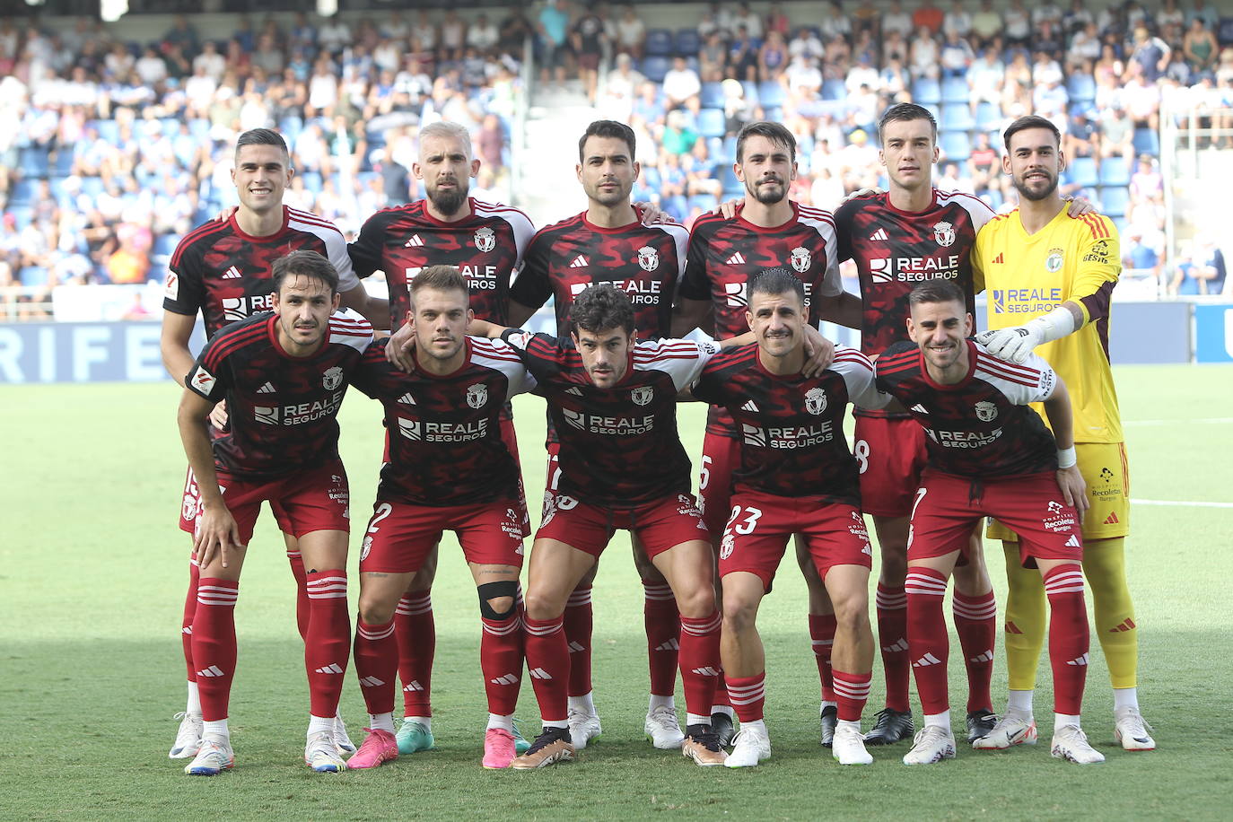 Imágenes del partido entre el Burgos CF y el Tenerife