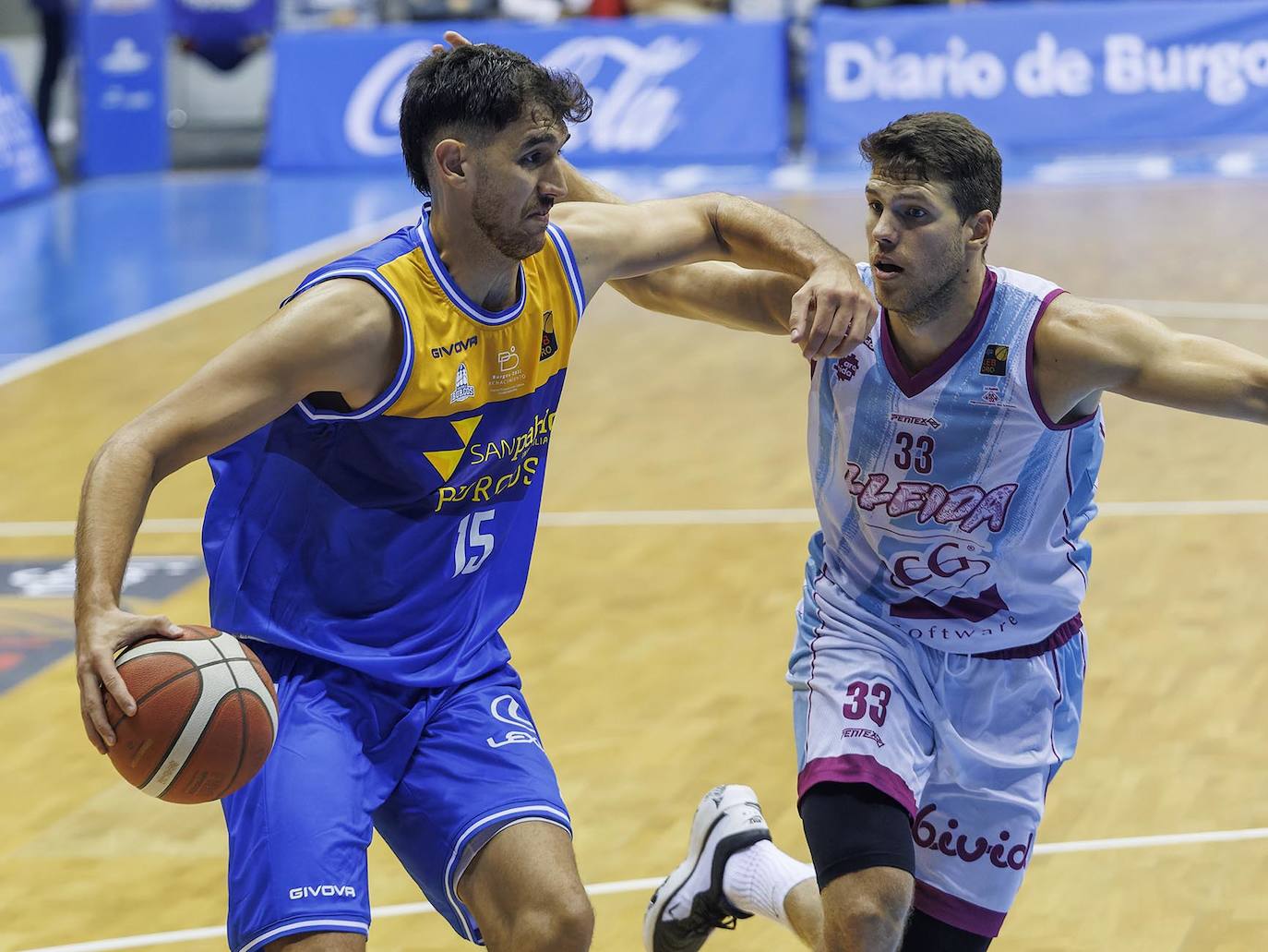 La victoria del San Pablo Burgos frente al Lleida, en imágenes