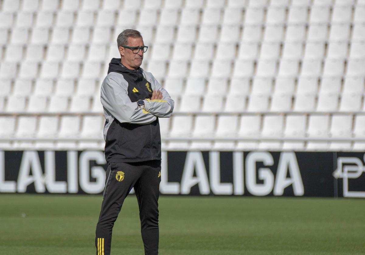 Jon Pérez Bolo, técnico del Burgos CF.