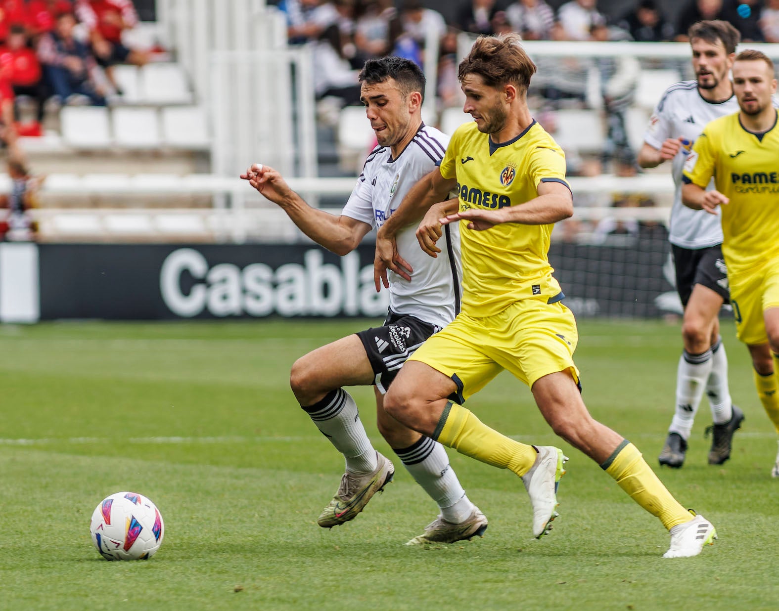 La victoria del Burgos CF ante el Villarreal B, en imágenes