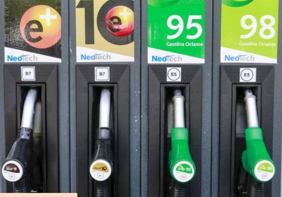 Las estaciones de servicio de Burgos han visto cómo se reducía el precio de los carburantes.