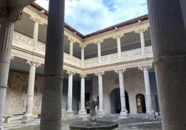 Interior de la Casa de Miranda, una de las sedes del Museo de Burgos.