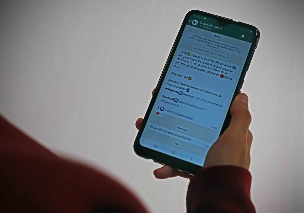 BURGOSconecta ya está disponible en WhatsApp
