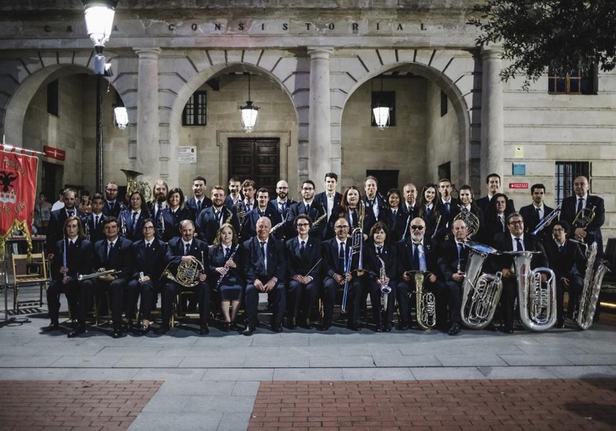 La Banda de Música de Miranda sonó de cine