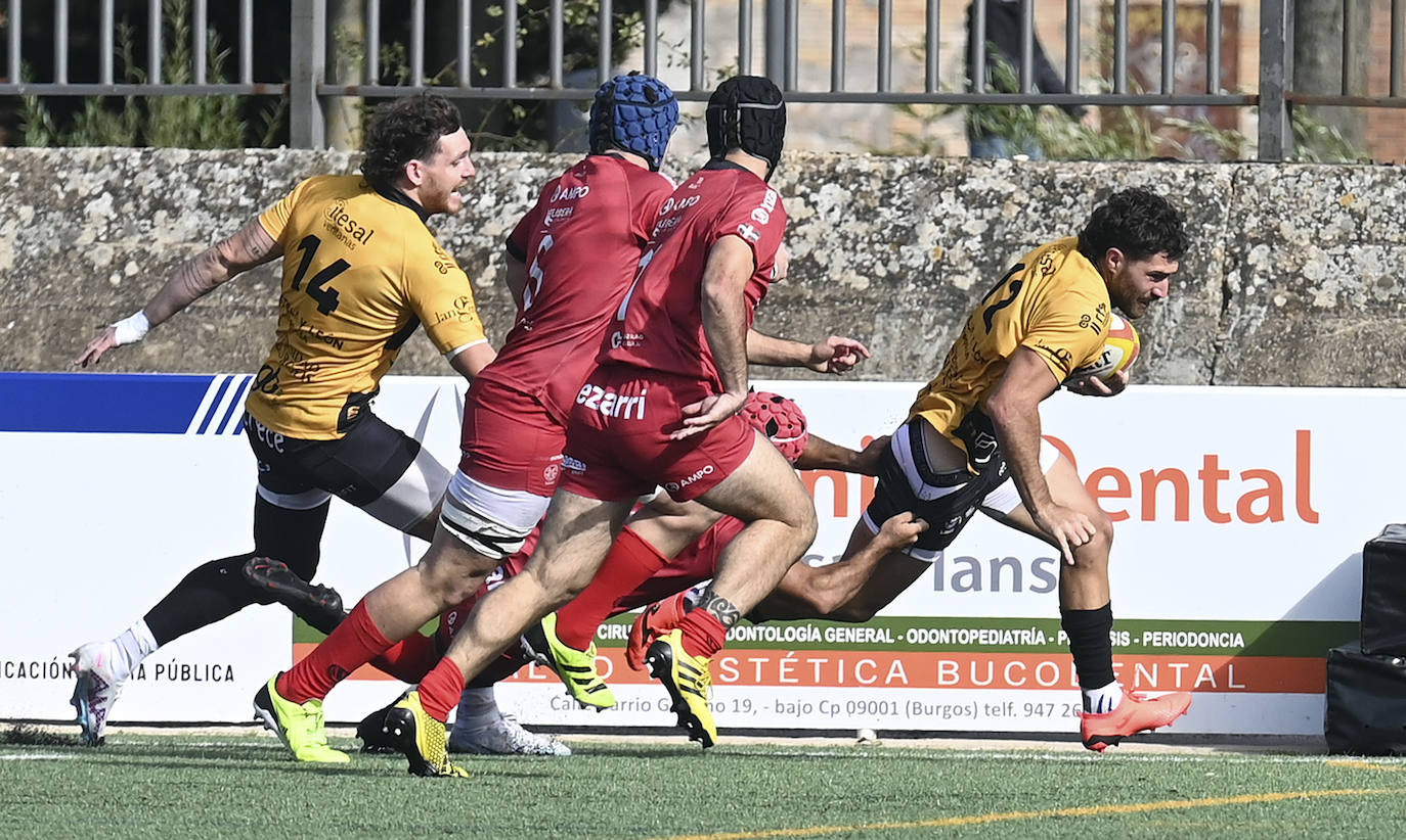 El Recoletas Burgos Caja Rural impone su ley en San Amaro