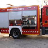 Los Bomberos sofocan un incendio en la calle Santa Cruz