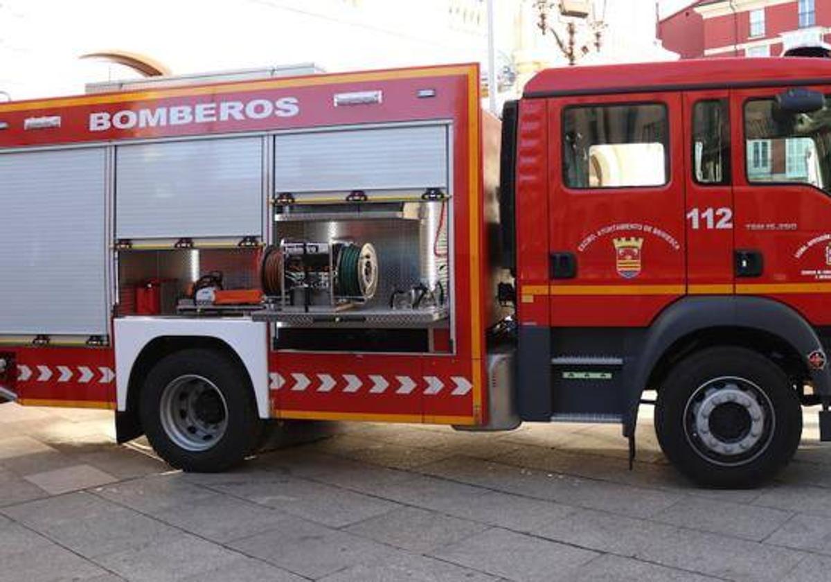 Imagen de archivo de un camión de Bomberos.