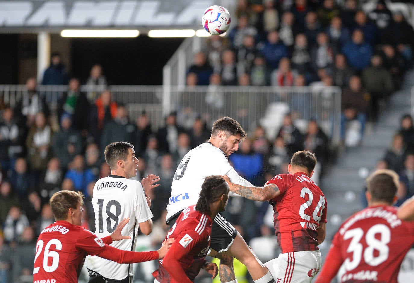 El empate del Burgos CF frente al Zaragoza, en imágenes