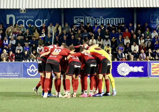 El Mirandés está en la segunda ronda con sufrimiento.