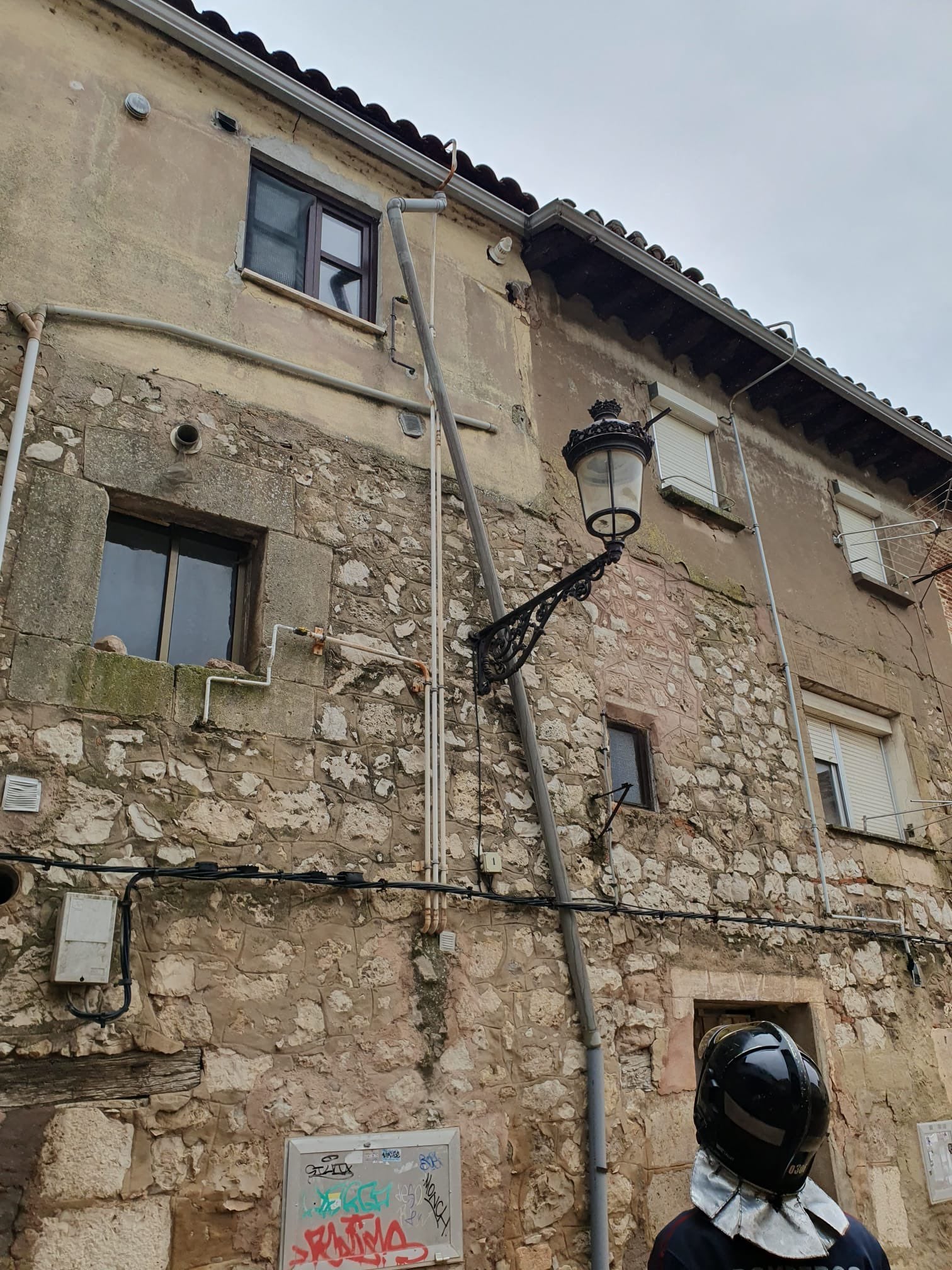 El temporal de viento azota Burgos