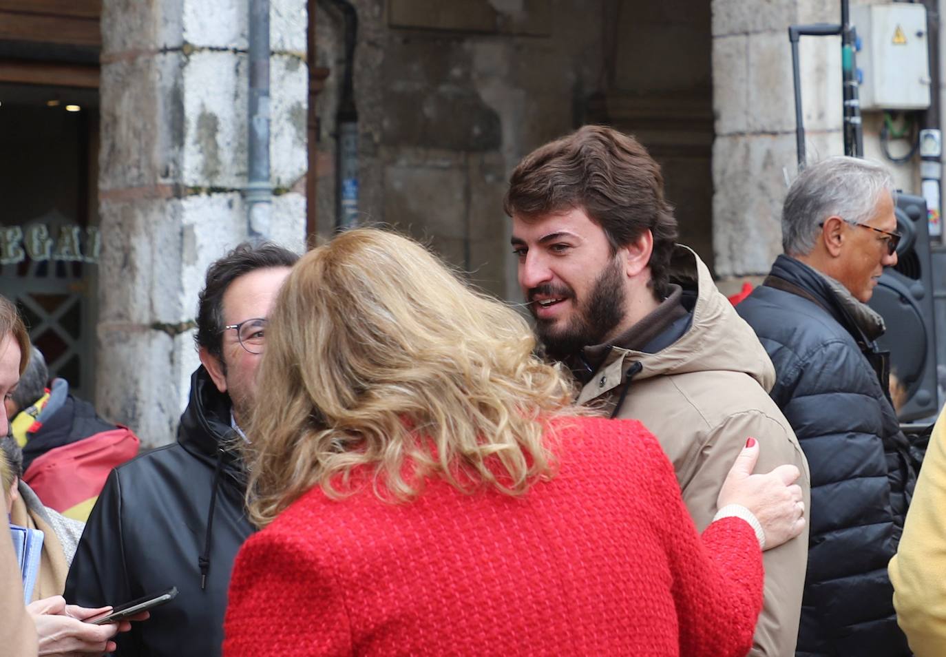 Manifestación contra la amnistía en Burgos