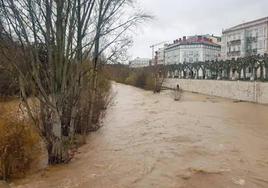 Imagen de archivo, de unas inundaciones en Burgos.