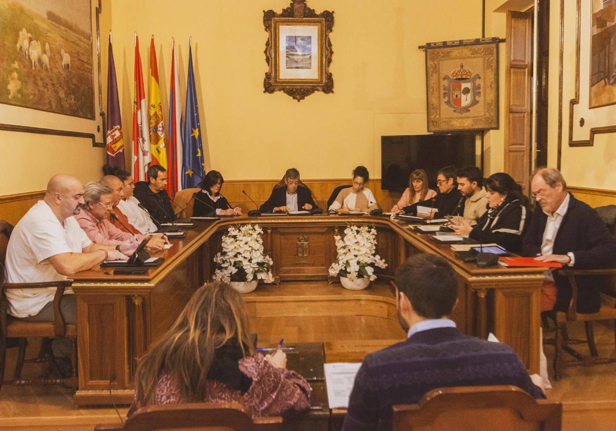 Pleno del Ayuntamiento de Medina de Pomar.