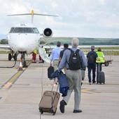 El aeropuerto de Burgos es el que menos pasajeros pero más operaciones registra en octubre