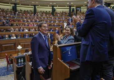 Feijóo acusa a Sánchez de «corrupción política», de haber comprado apoyos y de no tener límites