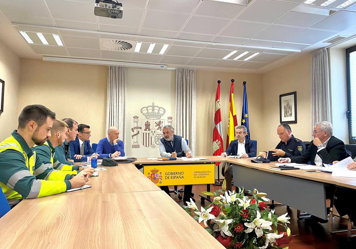 Reunión de la Comisión que coordina la campaña de vialidad invernal.