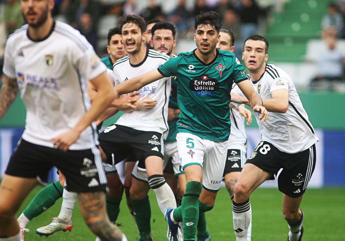 El empate del Burgos CF, en imágenes