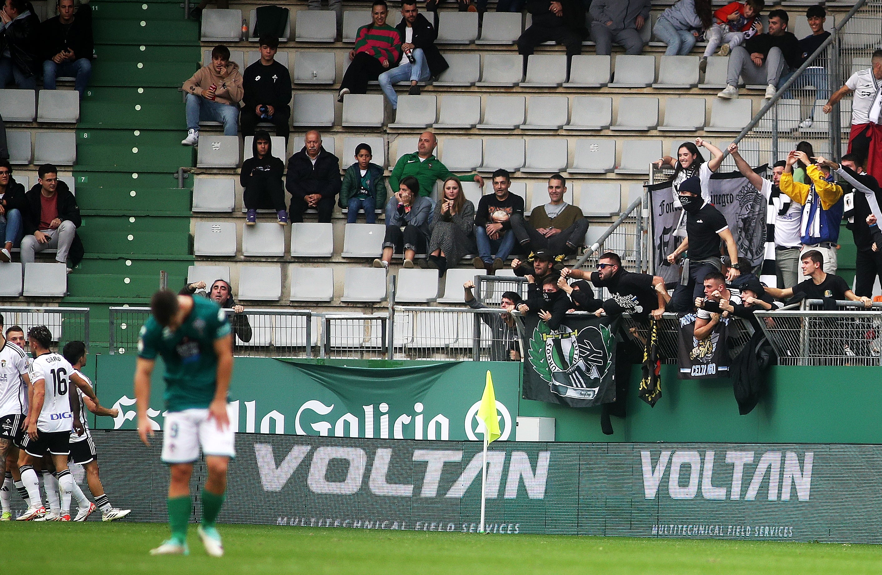 El empate del Burgos CF, en imágenes