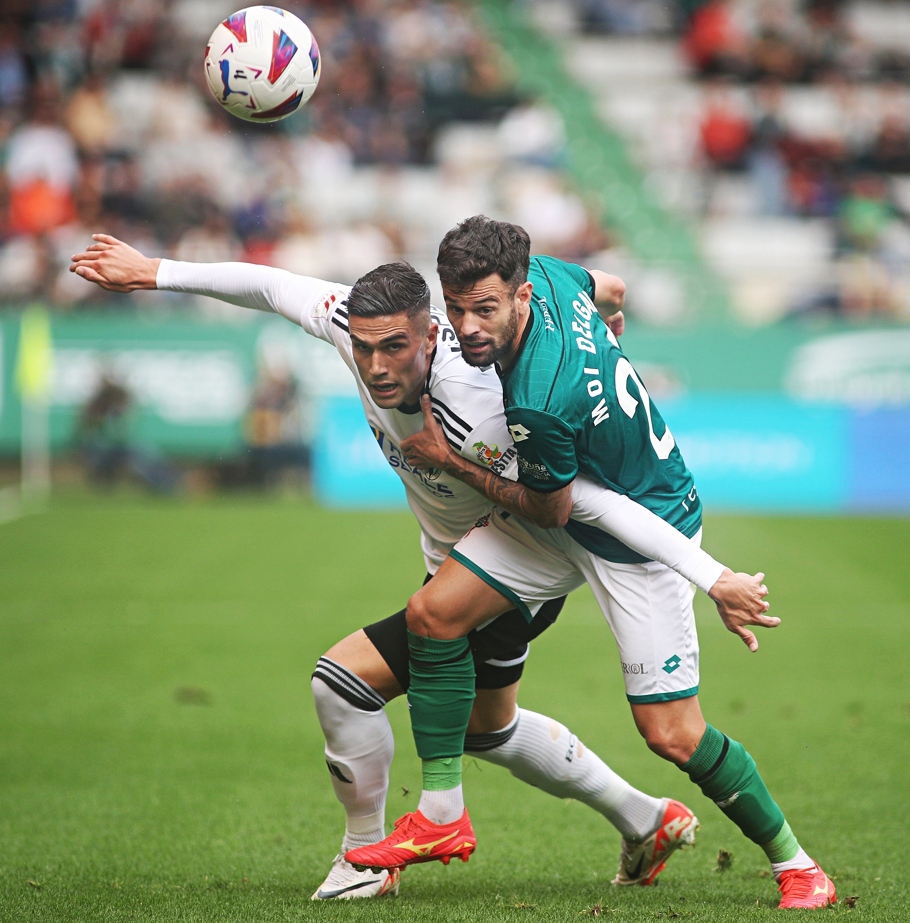 El empate del Burgos CF, en imágenes