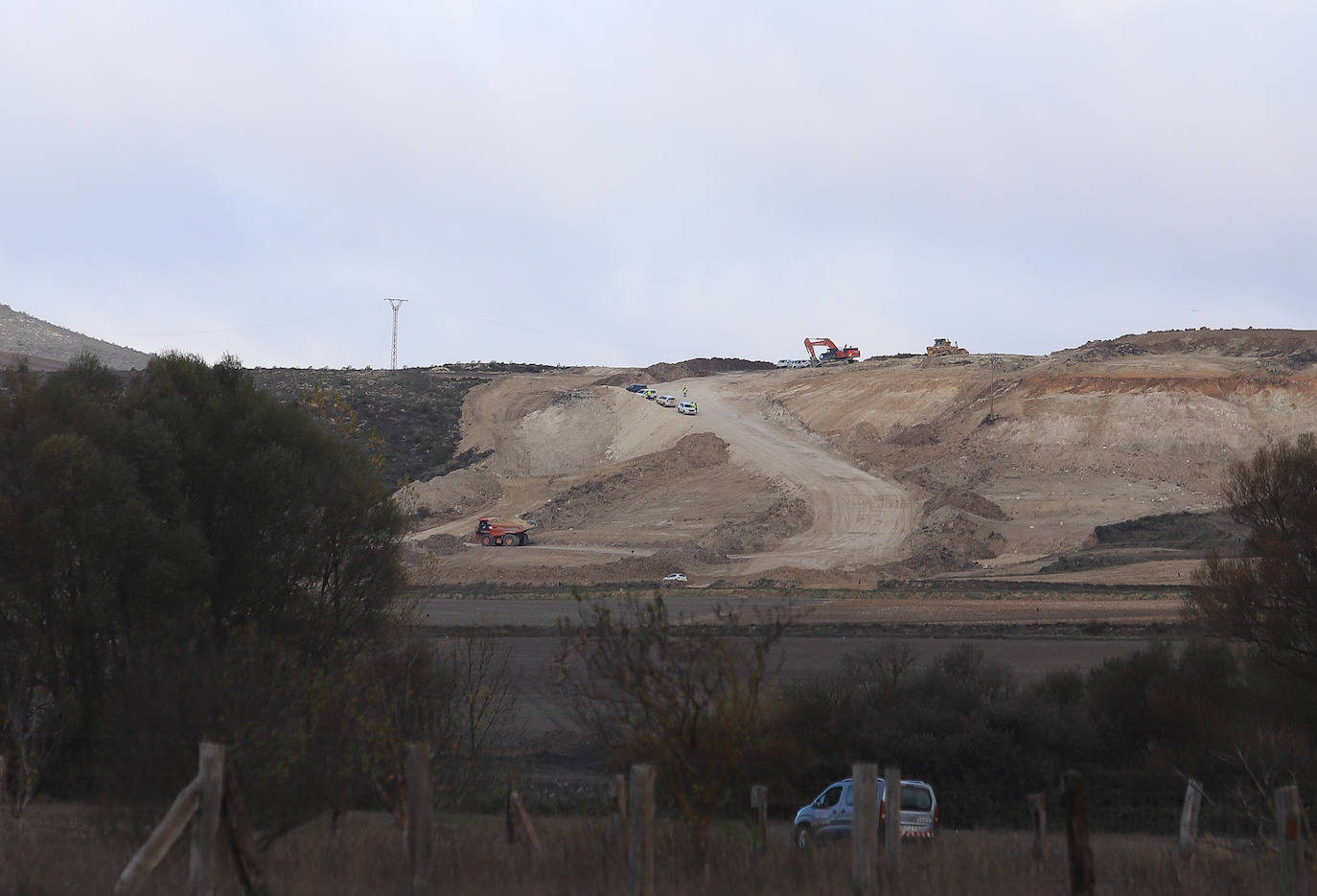 Comienzan las obras de la A-73 entre Quintanaortuño y Montorio