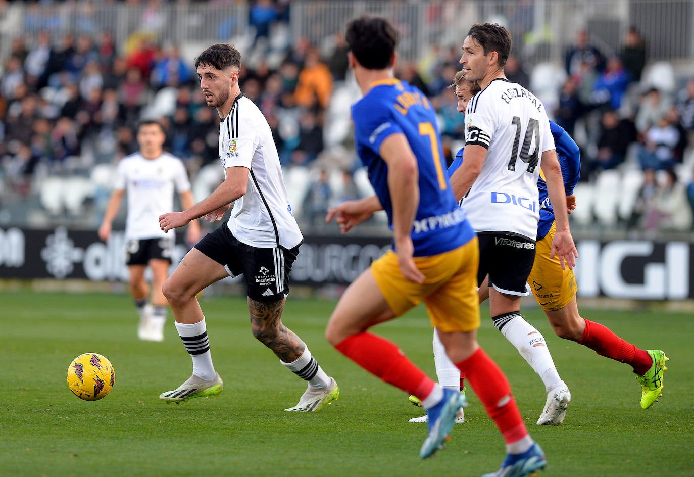 El Burgos CF no puede pasar del empate ante el Andorra