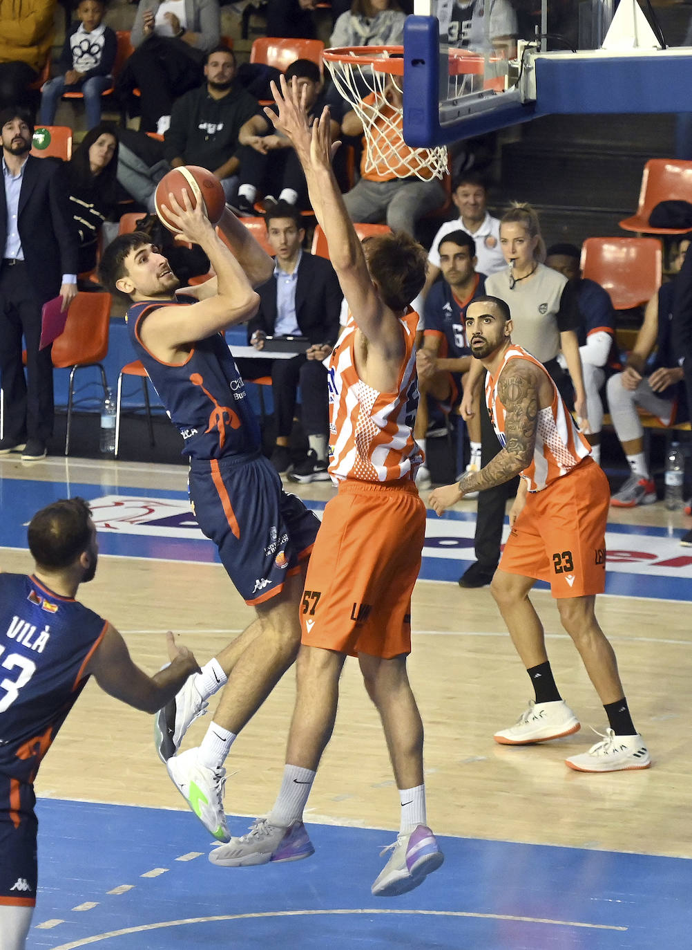 La derrota del Tizona frente al Coruña, en imágenes