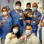 Recogen firmas desde Burgos para instalar más ECMO: «Mi hijo de 2 años estuvo a punto de morir»