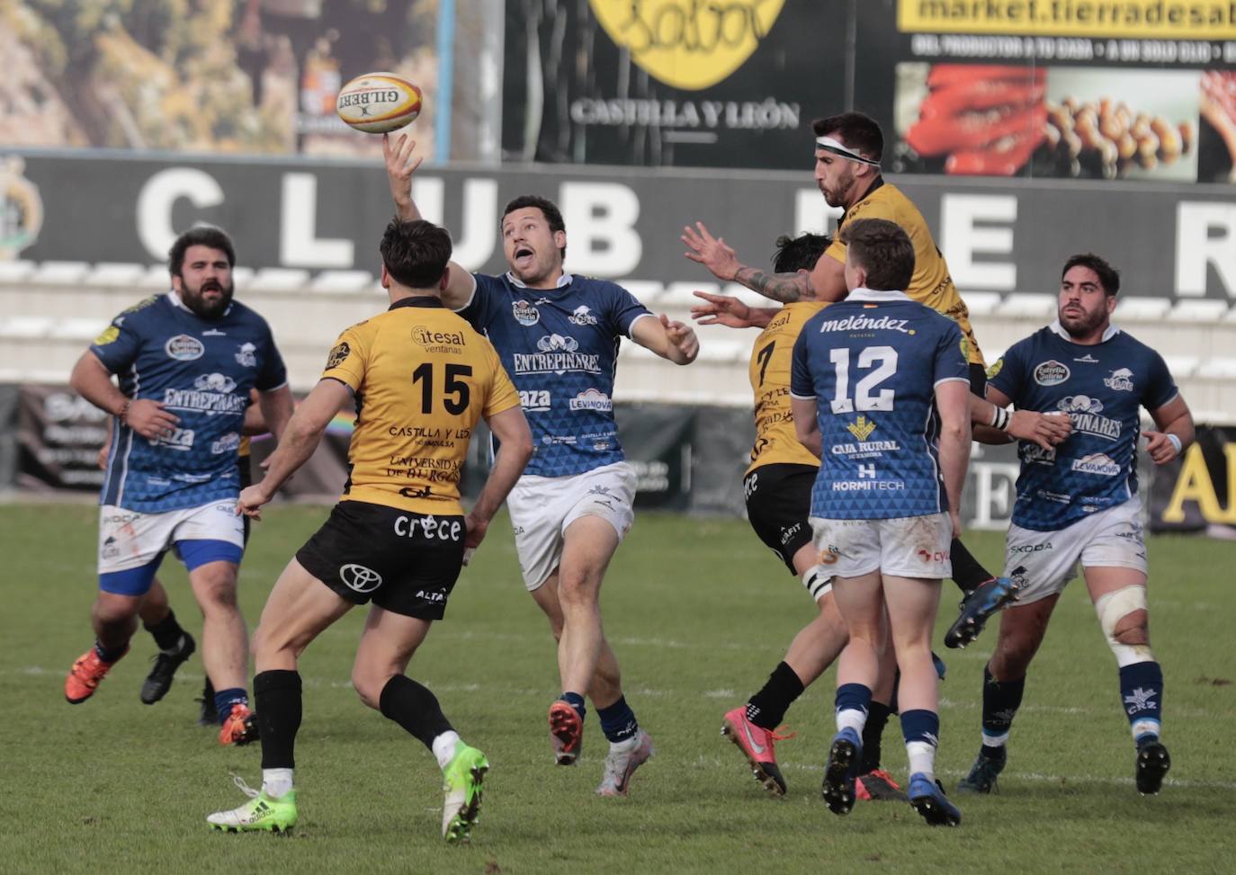 El partido entre el VRAC y el Recoletas Burgos, en imágenes